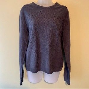 Theory Gray Sweater, Size Small